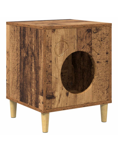 Casa per Gatti Legno vecchio 42,5 x 40 x 53 cm