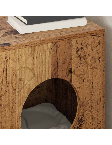 Casa per Gatti Legno vecchio 42,5 x 40 x 53 cm