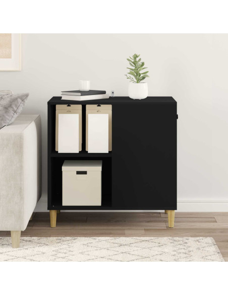 Casa per Gatti Nero 72 x 42.5 x 70 cm Legno multistrato