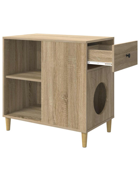 Casa per Gatti Sonoma 72 x 42.5 x 70 cm Legno multistrato