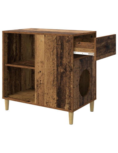 Casa per Gatti Legno vecchio 72 x 42.5 x 70 cm