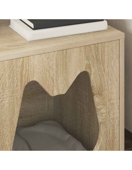 Casa per Gatti Sonoma 42,5 x 40 x 53,5 cm Legno multistrato