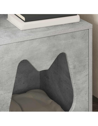 Casa per Gatti Calcestruzzo 42,5 x 40 x 53,5 cm