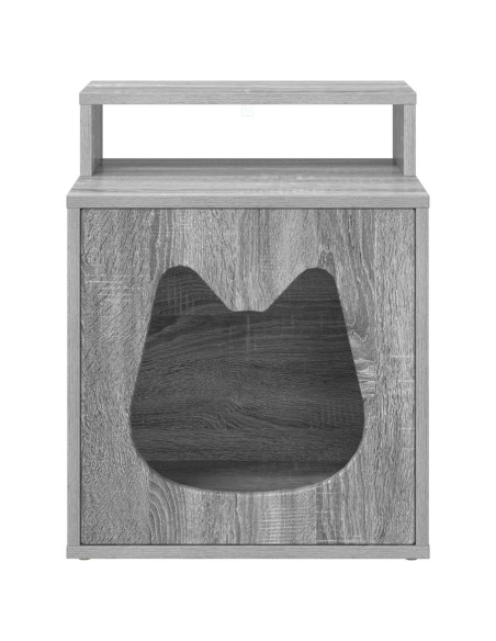 Casa per Gatti Grigio Sonoma 42,5 x 40 x 53,5 cm