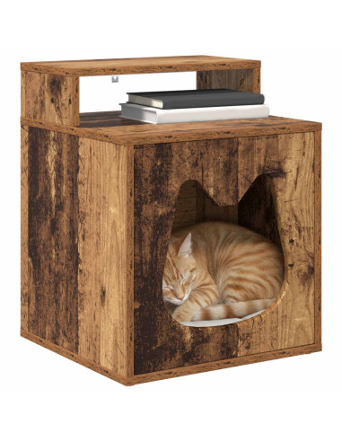Casa per Gatti Legno vecchio 42,5 x 40 x 53,5 cm