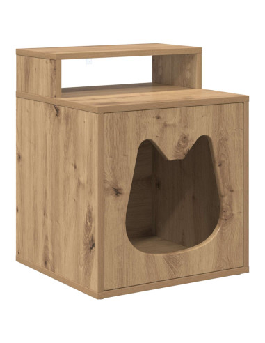Casa per Gatti Rovere Artigianale 42,5 x 40 x 53,5 cm