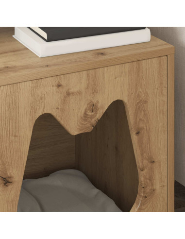 Casa per Gatti Rovere Artigianale 42,5 x 40 x 53,5 cm