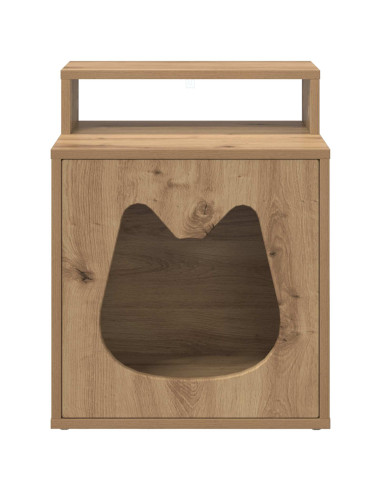 Casa per Gatti Rovere Artigianale 42,5 x 40 x 53,5 cm