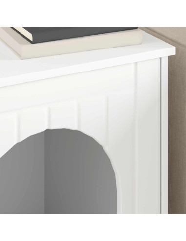 Casa per Gatti Bianco 53 x 52 x 62 cm Legno multistrato