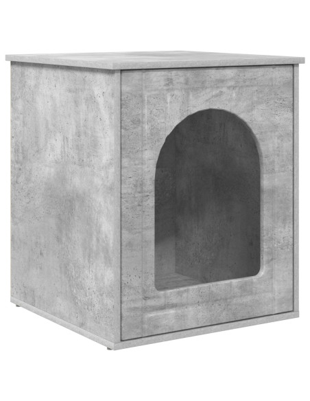 Casa per Gatti Calcestruzzo 53 x 52 x 62 cm Legno multistrato