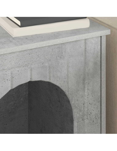 Casa per Gatti Calcestruzzo 53 x 52 x 62 cm Legno multistrato