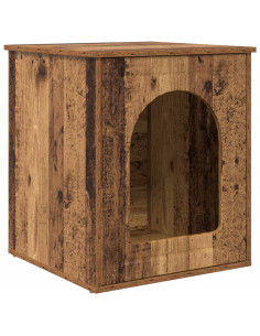 Casa per Gatti Legno vecchio 53 x 52 x 62 cm Legno multistrato 2