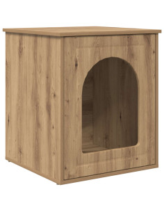 Casa per Gatti Rovere Artigianale 53 x 52 x 62 cm 2