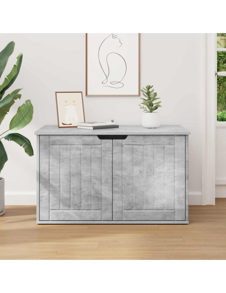 Casa per Gatti Calcestruzzo 85 x 55 x 50,5 cm Legno multistrato