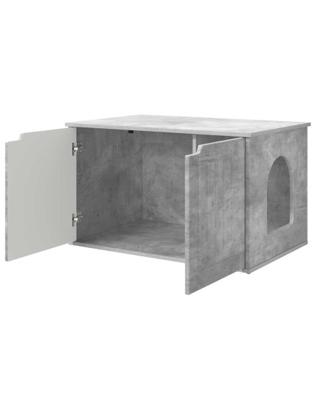 Casa per Gatti Calcestruzzo 85 x 55 x 50,5 cm Legno multistrato