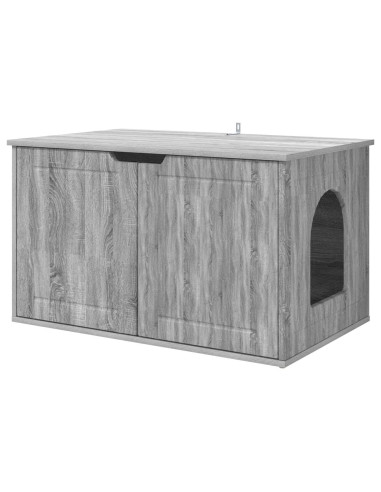 Casa per Gatti Grigio Sonoma 85 x 55 x 50,5 cm
