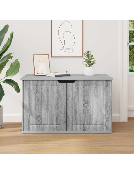 Casa per Gatti Grigio Sonoma 85 x 55 x 50,5 cm