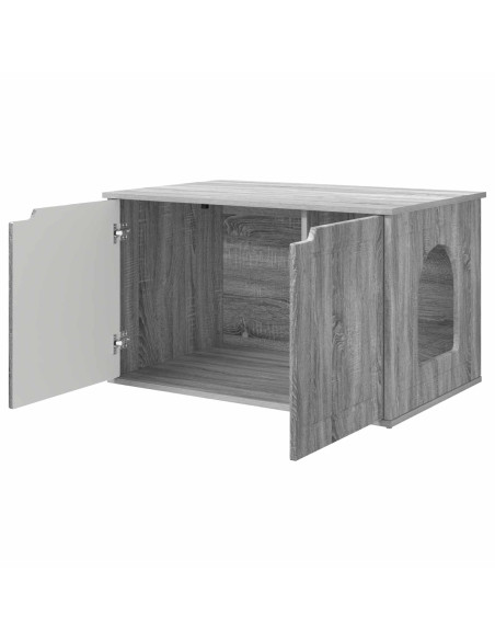 Casa per Gatti Grigio Sonoma 85 x 55 x 50,5 cm