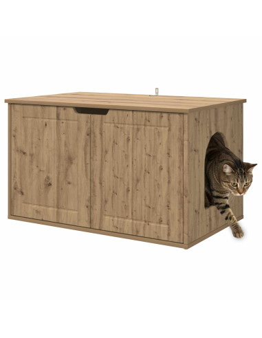 Casa per Gatti Rovere Artigianale 85 x 55 x 50,5 cm