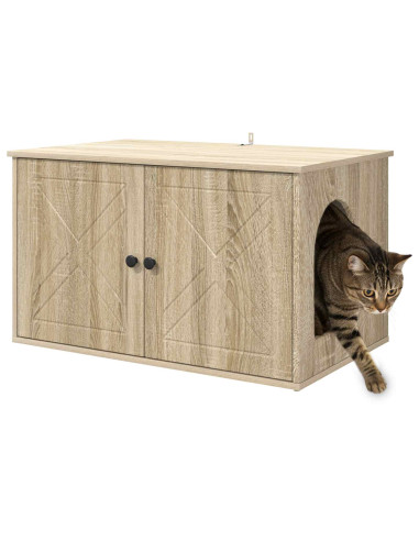 Casa per Gatti Sonoma 85 x 55 x 50,5 cm Legno multistrato