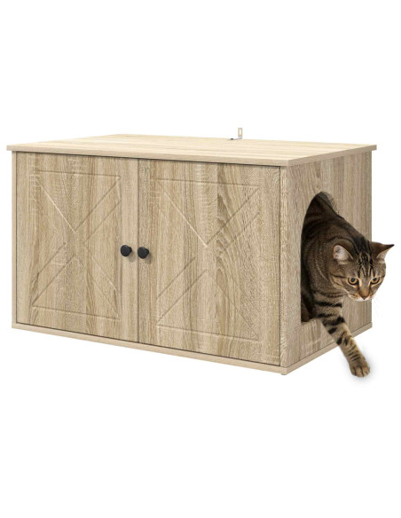 Casa per Gatti Sonoma 85 x 55 x 50,5 cm Legno multistrato