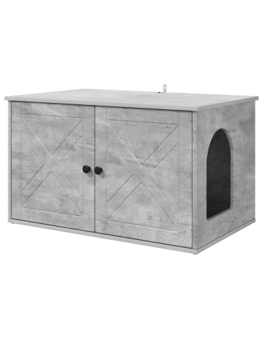 Casa per Gatti Calcestruzzo 85 x 55 x 50 cm Legno multistrato