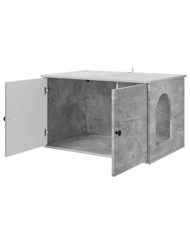 Casa per Gatti Calcestruzzo 85 x 55 x 50 cm Legno multistrato
