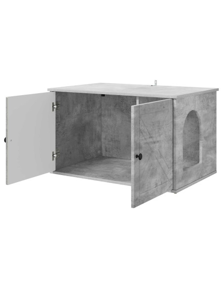 Casa per Gatti Calcestruzzo 85 x 55 x 50 cm Legno multistrato