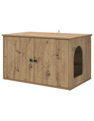 Casa per Gatti Rovere Artigianale 85 x 55 x 50 cm