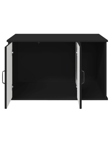 Casa per Gatti Nero 85 x 55 x 50 cm Legno multistrato