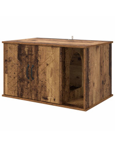 Casa per Gatti Legno vecchio 85 x 55 x 50 cm Legno multistrato 2