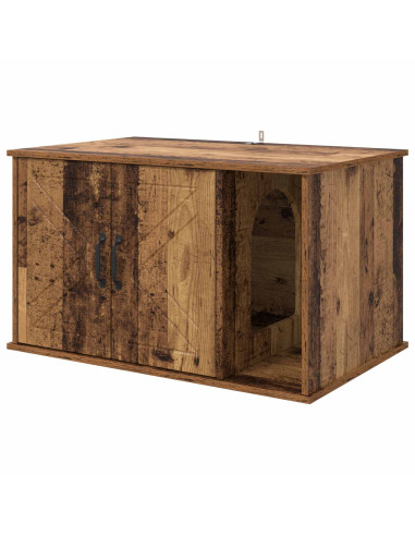 Casa per Gatti Legno vecchio 85 x 55 x 50 cm Legno multistrato