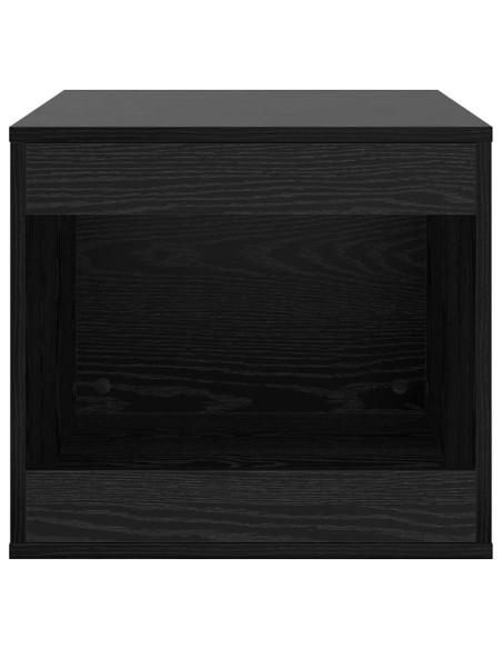 Rifugio per lettiera per gatti Rovere Nero 47 x 59 x 42 cm