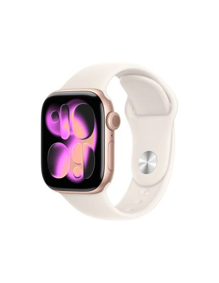 Apple Watch Serie 11 42mm AC/Rose Gold SB/L Blush S/M ITA MEU04QL/A