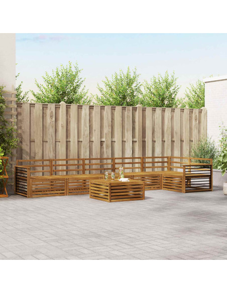 Set di divani 7 pcs Naturale