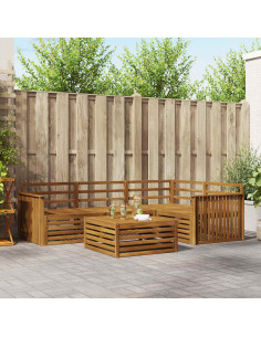 Set di divani 5 pcs Naturale