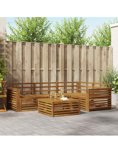 Set di divani 5 pcs Naturale