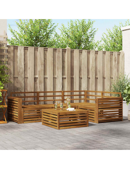 Set di divani 5 pcs Naturale