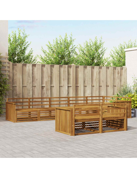 Set di divani 8 pcs Naturale