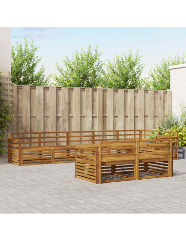 Set di divani 8 pcs Naturale