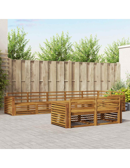 Set di divani 8 pcs Naturale