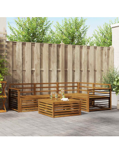 Set di divani 5 pcs Naturale