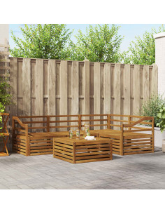 Set di divani 5 pcs Naturale