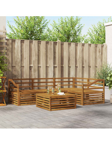 Set di divani 5 pcs Naturale