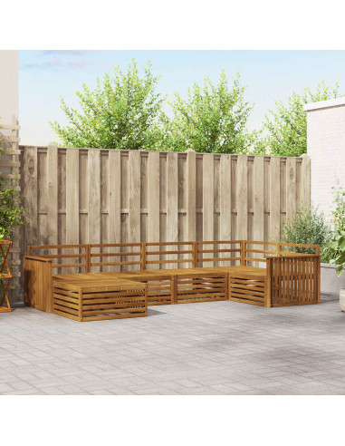 Set di divani 6 pcs Naturale