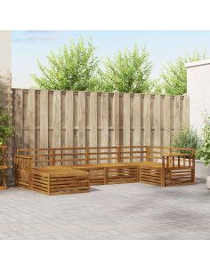 Set di divani 6 pcs Naturale