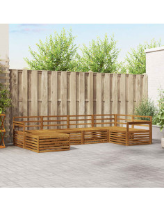 Set di divani 6 pcs Naturale