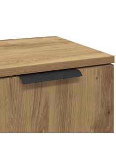Credenza Rovere artigianale 30 x 30 x 70 cm Legno multistrato