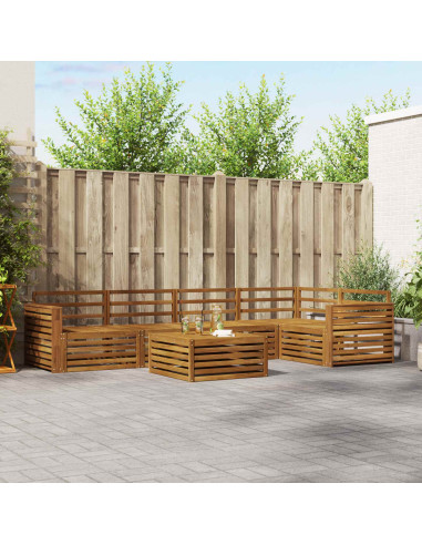 Set di divani 6 pcs Naturale