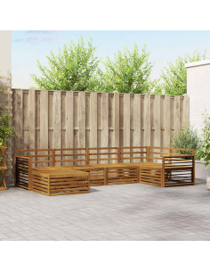 Set di divani 6 pcs Naturale